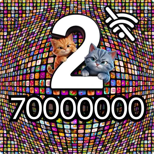 Game icon for 2 Player Games Offline - 1234 by Fun Offline Games